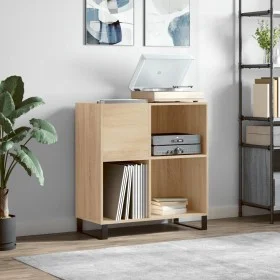 Disc Möbel Sperrholz Sonoma Eiche 84,5x38x89 cm von vidaXL, CD- und DVD-Speicher - Ref: Foro24-831783, Preis: 78,05 €, Rabatt: %