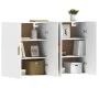 Armarios de pared 2 uds madera de ingeniería blanco de vidaXL, Aparadores - Ref: Foro24-3197873, Precio: 166,50 €, Descuento: %
