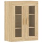 Armarios de pared 2 uds madera de ingeniería roble Sonoma de vidaXL, Aparadores - Ref: Foro24-3197899, Precio: 169,64 €, Desc...
