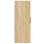 Armarios de pared 2 uds madera de ingeniería roble Sonoma de vidaXL, Aparadores - Ref: Foro24-3197899, Precio: 169,64 €, Desc...