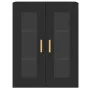 Armarios de pared 2 uds madera de ingeniería negro de vidaXL, Aparadores - Ref: Foro24-3197898, Precio: 141,26 €, Descuento: %