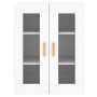 Armarios de pared 2 uds madera de ingeniería blanco de vidaXL, Aparadores - Ref: Foro24-3197897, Precio: 176,97 €, Descuento: %
