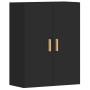 Armarios de pared 2 uds madera de ingeniería negro de vidaXL, Aparadores - Ref: Foro24-3197874, Precio: 144,84 €, Descuento: %