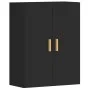 Wandschränke, 2 Stück, schwarzes Holzwerkstoff von vidaXL, Sideboards - Ref: Foro24-3197874, Preis: 142,37 €, Rabatt: %