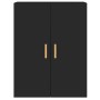 Armarios de pared 2 uds madera de ingeniería negro de vidaXL, Aparadores - Ref: Foro24-3197874, Precio: 144,84 €, Descuento: %