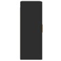 Armarios de pared 2 uds madera de ingeniería negro de vidaXL, Aparadores - Ref: Foro24-3197874, Precio: 144,84 €, Descuento: %