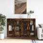 Armarios de pared 2 uds madera de ingeniería roble ahumado de vidaXL, Aparadores - Ref: Foro24-3197902, Precio: 167,77 €, Des...