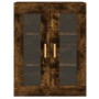 Armarios de pared 2 uds madera de ingeniería roble ahumado de vidaXL, Aparadores - Ref: Foro24-3197902, Precio: 167,77 €, Des...