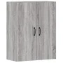 Armarios de pared 2 uds madera de ingeniería gris Sonoma de vidaXL, Aparadores - Ref: Foro24-3197887, Precio: 164,10 €, Descu...