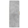 Armarios de pared 2 uds madera de ingeniería gris hormigón de vidaXL, Aparadores - Ref: Foro24-3197876, Precio: 146,75 €, Des...
