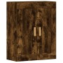 Armarios de pared 2 uds madera de ingeniería roble ahumado de vidaXL, Aparadores - Ref: Foro24-3197982, Precio: 134,19 €, Des...