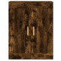 Armarios de pared 2 uds madera de ingeniería roble ahumado de vidaXL, Aparadores - Ref: Foro24-3197982, Precio: 134,19 €, Des...