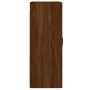 Armarios de pared 2 uds madera de ingeniería marrón roble de vidaXL, Aparadores - Ref: Foro24-3197912, Precio: 163,87 €, Desc...