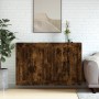 Armarios de pared 2 uds madera de ingeniería roble ahumado de vidaXL, Aparadores - Ref: Foro24-3197990, Precio: 134,76 €, Des...