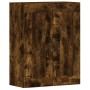 Armarios de pared 2 uds madera de ingeniería roble ahumado de vidaXL, Aparadores - Ref: Foro24-3197990, Precio: 134,76 €, Des...