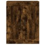Armarios de pared 2 uds madera de ingeniería roble ahumado de vidaXL, Aparadores - Ref: Foro24-3197990, Precio: 134,76 €, Des...