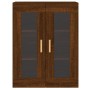 Armarios de pared 2 uds madera de ingeniería marrón roble de vidaXL, Aparadores - Ref: Foro24-3197904, Precio: 168,88 €, Desc...