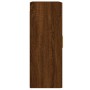 Armarios de pared 2 uds madera de ingeniería marrón roble de vidaXL, Aparadores - Ref: Foro24-3197904, Precio: 168,88 €, Desc...