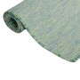 Alfombra de exterior de tejido plano turquesa 140x200 cm de vidaXL, Alfombras - Ref: Foro24-340803, Precio: 55,13 €, Descuent...