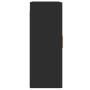 Armarios de pared 2 uds madera de ingeniería negro de vidaXL, Aparadores - Ref: Foro24-3197978, Precio: 135,81 €, Descuento: %