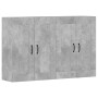 Armarios de pared 2 uds madera de ingeniería gris hormigón de vidaXL, Aparadores - Ref: Foro24-3197988, Precio: 126,57 €, Des...