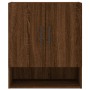 Armario de pared madera de ingeniería marrón roble 60x31x70 cm de vidaXL, Taquillas y armarios de almacenamiento - Ref: Foro2...