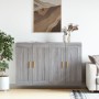 Armarios de pared 2 uds madera de ingeniería gris Sonoma de vidaXL, Aparadores - Ref: Foro24-3197983, Precio: 138,00 €, Descu...