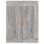Armarios de pared 2 uds madera de ingeniería gris Sonoma de vidaXL, Aparadores - Ref: Foro24-3197983, Precio: 138,00 €, Descu...