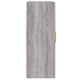 Armarios de pared 2 uds madera de ingeniería gris Sonoma de vidaXL, Aparadores - Ref: Foro24-3197983, Precio: 138,00 €, Descu...