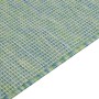 Alfombra de exterior de tejido plano turquesa 140x200 cm de vidaXL, Alfombras - Ref: Foro24-340803, Precio: 55,13 €, Descuent...