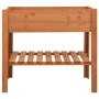 Jardinera de madera de abeto 88x43x80 cm en Soportes para macetas | Comprar online en Foru.es