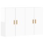 Armarios de pared 2 uds madera de ingeniería blanco brillante de vidaXL, Aparadores - Ref: Foro24-3197877, Precio: 167,83 €, ...