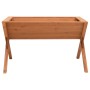 Jardinera de madera de abeto 90x55x56 cm en Soportes para macetas | Comprar online en Foru.es