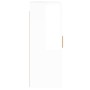 Armarios de pared 2 uds madera de ingeniería blanco brillante de vidaXL, Aparadores - Ref: Foro24-3197877, Precio: 167,83 €, ...