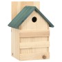 Casa para pájaros 4 unidades madera de abeto 23x19x33 cm en Decoración del hogar | Comprar online en Foru.es
