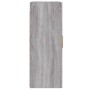 Armarios de pared 2 uds madera de ingeniería gris Sonoma de vidaXL, Aparadores - Ref: Foro24-3197903, Precio: 172,07 €, Descu...