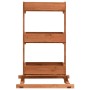 Jardinera de madera de abeto 52x30x78 cm en Soportes para macetas | Comprar online en Foru.es