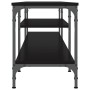 Mueble TV madera ingeniería y hierro negro 201x35x45 cm de vidaXL, Muebles TV - Ref: Foro24-831813, Precio: 85,58 €, Descuent...