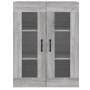 Armarios de pared 2 uds madera de ingeniería gris Sonoma de vidaXL, Aparadores - Ref: Foro24-3197911, Precio: 144,03 €, Descu...