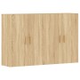 Armarios de pared 2 uds madera de ingeniería roble Sonoma de vidaXL, Aparadores - Ref: Foro24-3197875, Precio: 161,31 €, Desc...