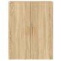 Armarios de pared 2 uds madera de ingeniería roble Sonoma de vidaXL, Aparadores - Ref: Foro24-3197875, Precio: 161,31 €, Desc...