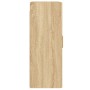 Armarios de pared 2 uds madera de ingeniería roble Sonoma de vidaXL, Aparadores - Ref: Foro24-3197875, Precio: 161,31 €, Desc...