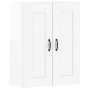 Armarios de pared 2 uds madera de ingeniería blanco brillante de vidaXL, Aparadores - Ref: Foro24-3197989, Precio: 162,49 €, ...