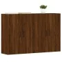 Wandschränke, 2 Stück, Eichenbraun, Holzwerkstoff von vidaXL, Sideboards - Ref: Foro24-3197888, Preis: 142,77 €, Rabatt: %
