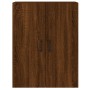 Armarios de pared 2 uds madera de ingeniería marrón roble de vidaXL, Aparadores - Ref: Foro24-3197888, Precio: 149,41 €, Desc...