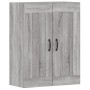 Armarios de pared 2 uds madera de ingeniería gris Sonoma de vidaXL, Aparadores - Ref: Foro24-3197991, Precio: 130,64 €, Descu...