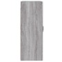 Armarios de pared 2 uds madera de ingeniería gris Sonoma de vidaXL, Aparadores - Ref: Foro24-3197991, Precio: 130,64 €, Descu...
