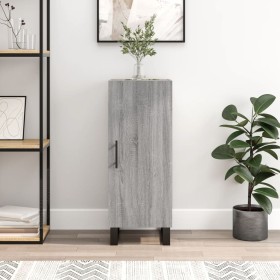 Aparador madera de ingeniería gris Sonoma 34,5x34x90 cm de vidaXL, Aparadores - Ref: Foro24-828570, Precio: 79,85 €, Descuent...