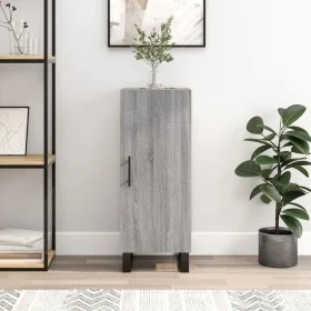 Sonoma gray engineered wood sideboard 34.5x34x90 cm by vidaXL, Sideboards - Ref: Foro24-828570, Price: 78,59 €, Discount: %