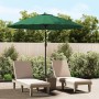 Sombrilla de jardín con palo de aluminio verde 270 cm en Sombrillas | Comprar online en Foru.es